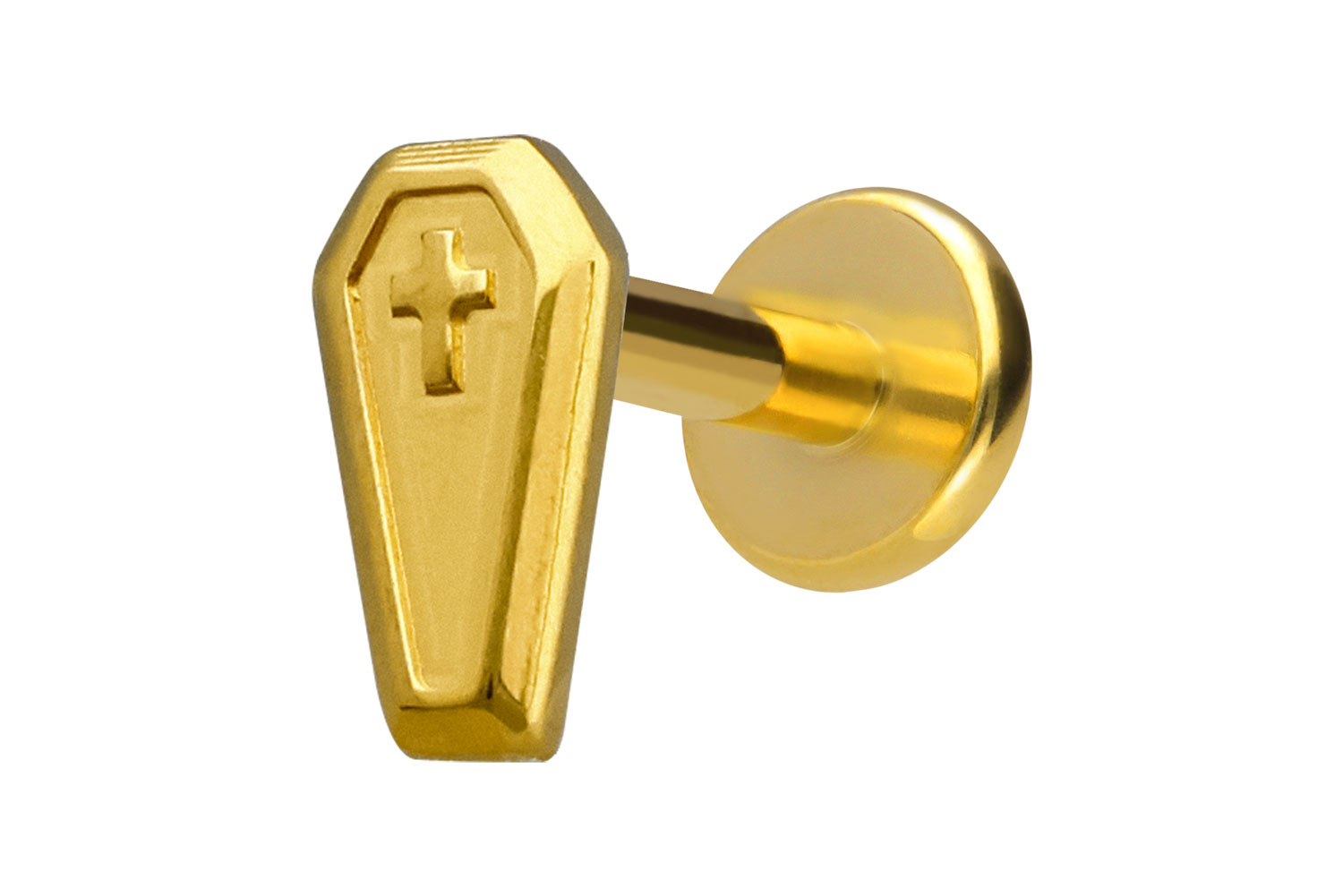 Titan Labret Piercing mit Innengewinde SARG